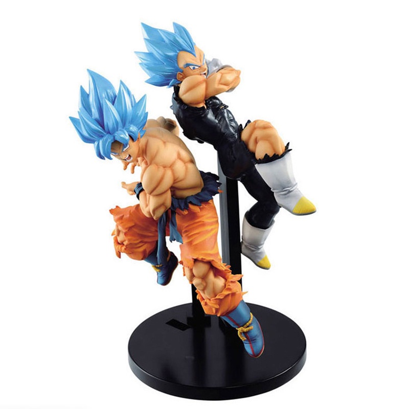 Super Saiyan LC Figura Legendaria De Pelo Azul Vegeta Goku Modelo En Caja |  Shopee Colombia