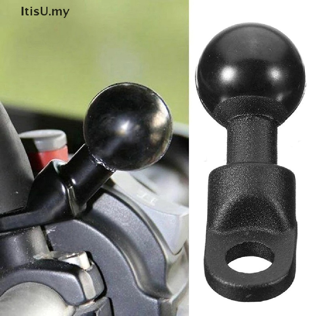 Image of [ItisU] Base En Ángulo De Motocicleta Con 10 Mm De Agujero 1'Adaptador De Cabeza De Bola De Trabajo Para Montajes RAM [MY] #0