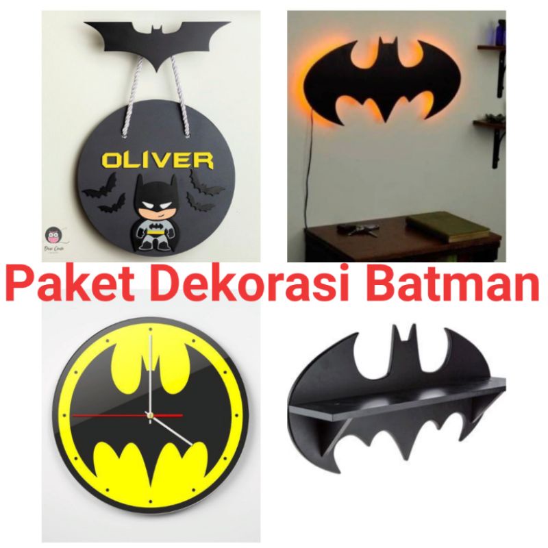 Decoración de pared batman, lámpara de dormir batman, estante de pared  batman, decoración de pared estética, | Shopee Colombia