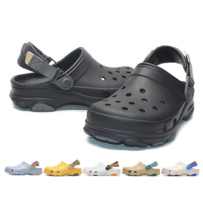 Zapatos De Hombre crocs Originales duet sport clog Hombres Sandalias Listo  stock [206340] | Shopee Colombia