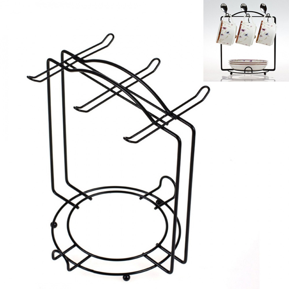 Soporte De Árbol Para Tazas De Café Estante Organizador De Cocina-Colgador-Rack #3