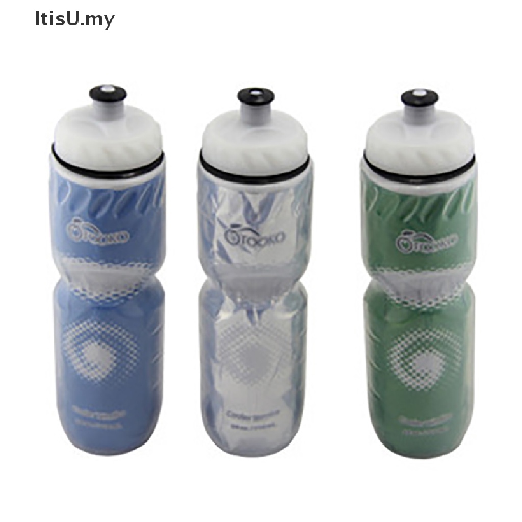 Image of [ItisU] Travel Gym Clear BPA Free Dual Layer Thermal Keep Sport Cup Botellas De Agua Para Bicicletas Botella Deportiva Para Beber Cantimplora [MY] #5