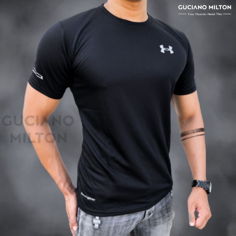 Ropa deportiva UND£R_ARM0UR Heatgear poliéster Stretch camiseta Running Gym  | Shopee Colombia