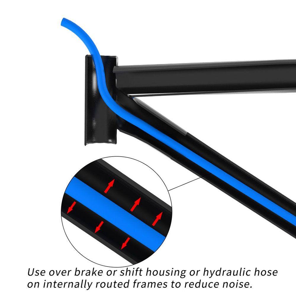 G1ASTELO Marco De Bicicleta Carcasa Interna Amortiguador Cambio Práctico Tubo De Esponja Cubierta Protectora Reductor De Ruido Accesorios Cable