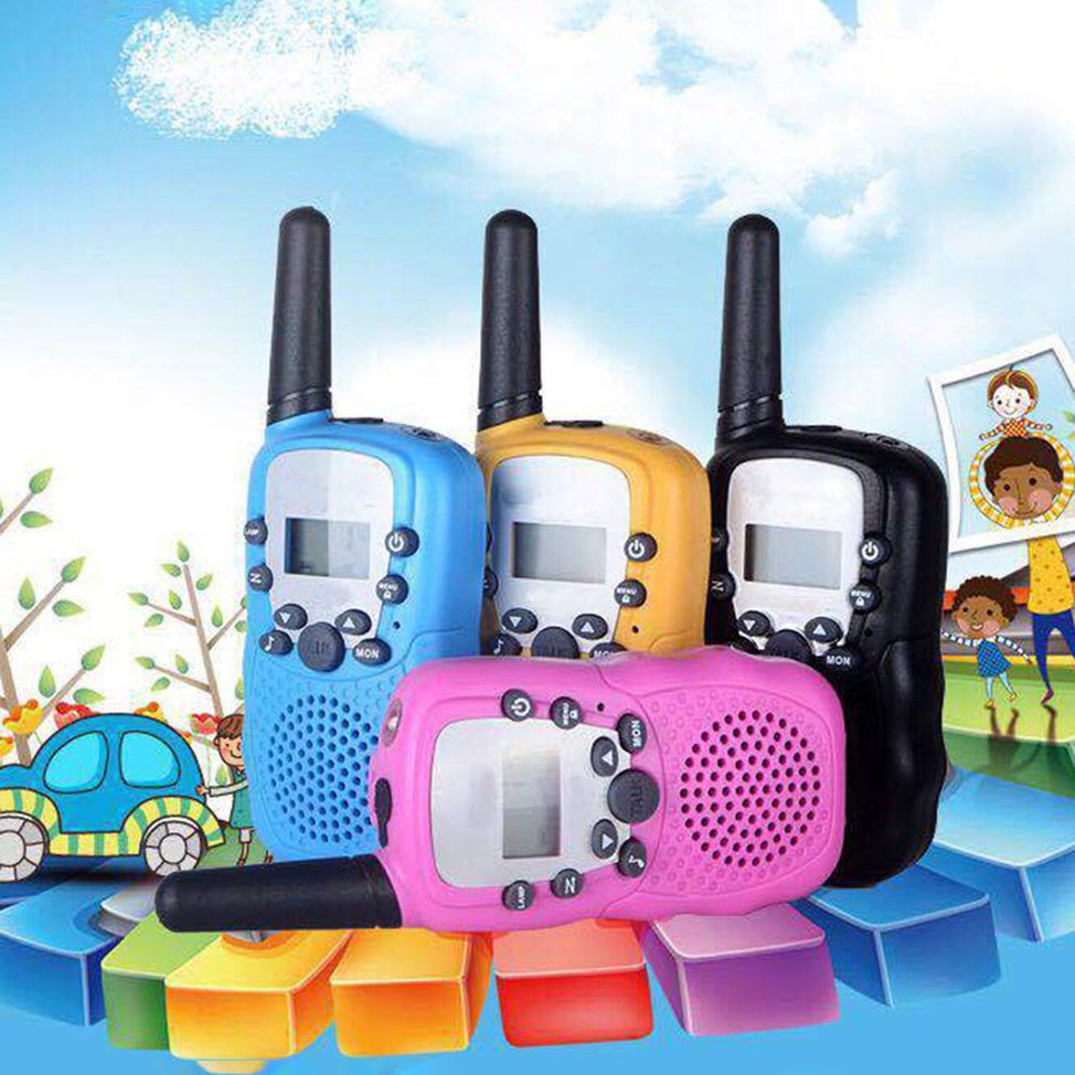 Image of 2PCS Mini Walkie Talkie Para Niños De Largo Alcance 2 Vías Jamón Radio Interphone Juguete Infantil #1