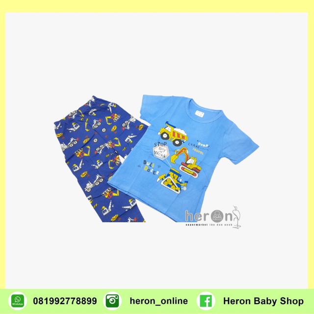 70-80 conjunto de ropa de dormir para niños de manga corta de impresión  mixta | Shopee Colombia