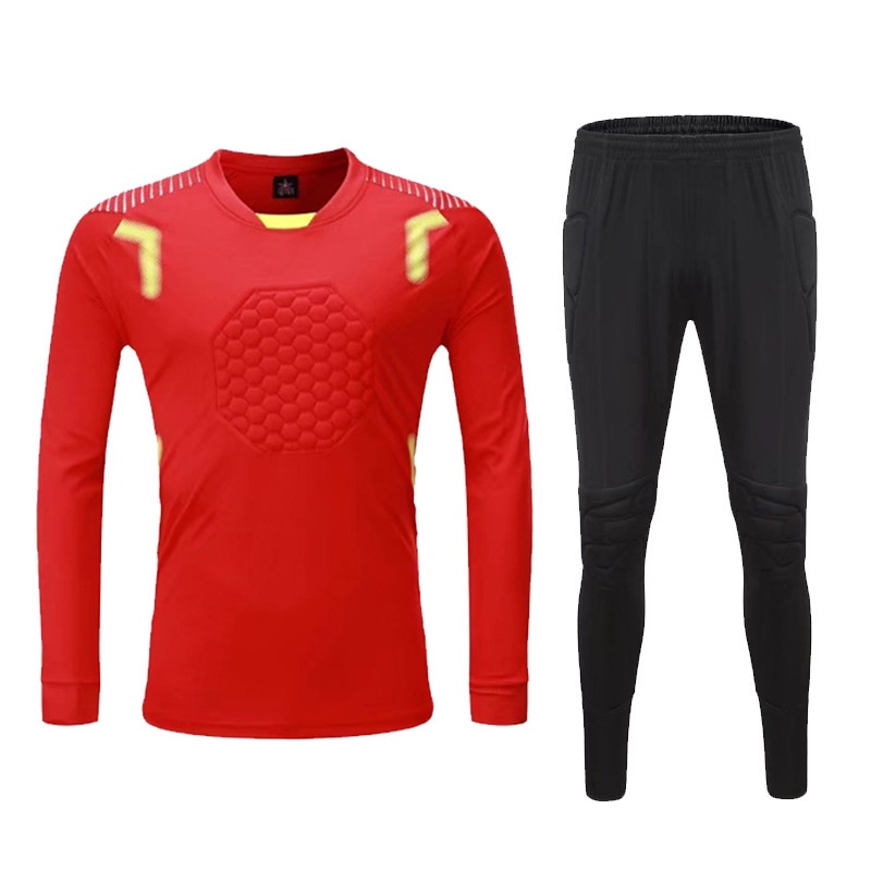 Conjunto De Traje De Fútbol Al Aire Libre Para Hombres , Entrenamiento  Personalizado , Competencia , Portero , Protección De Ropa | Shopee Colombia