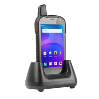 Image of thu nhỏ UNIWA F100 4 Pulgadas IP54 Impermeable SOS Botón Android PoC Radio Zello PTT Dual SIM 4G Walkie Talkie NFC 3800mAh Teléfono #3