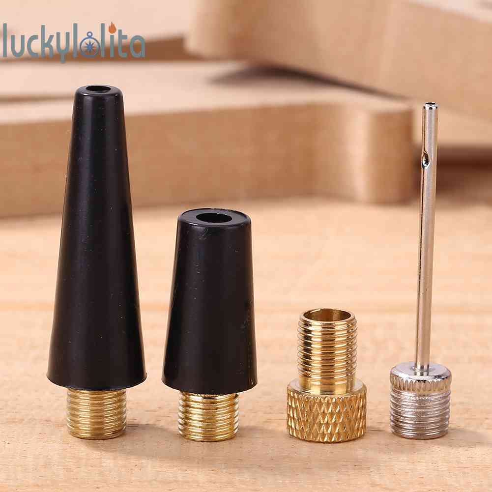 Image of 4 Unids/set Kit De Adaptador De Boquilla De Aguja De Bola Para Inflar Neumáticos De Baloncesto Accesorios #7