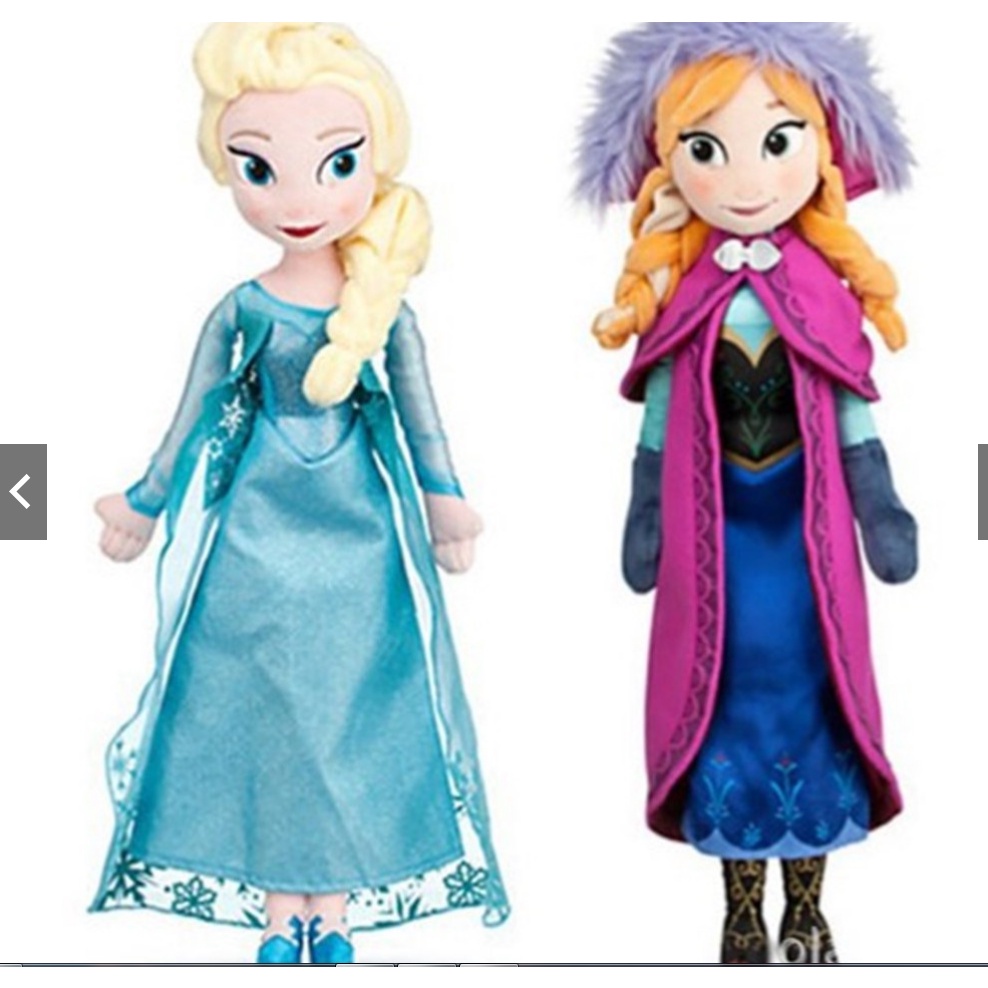 Disney Frozen Fever Elsa Y Anna 40 Cm 50 Muñecas De Peluche Niño Divertido  Nuevo Anime Regalo De Navidad | Shopee Colombia