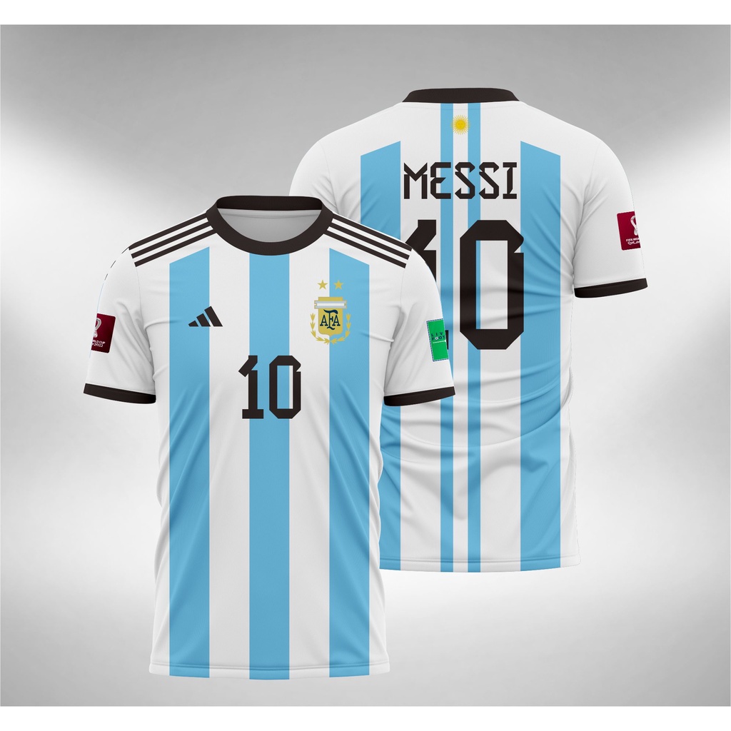 Camiseta Argentina 2022 2023 copa mundo | Shopee