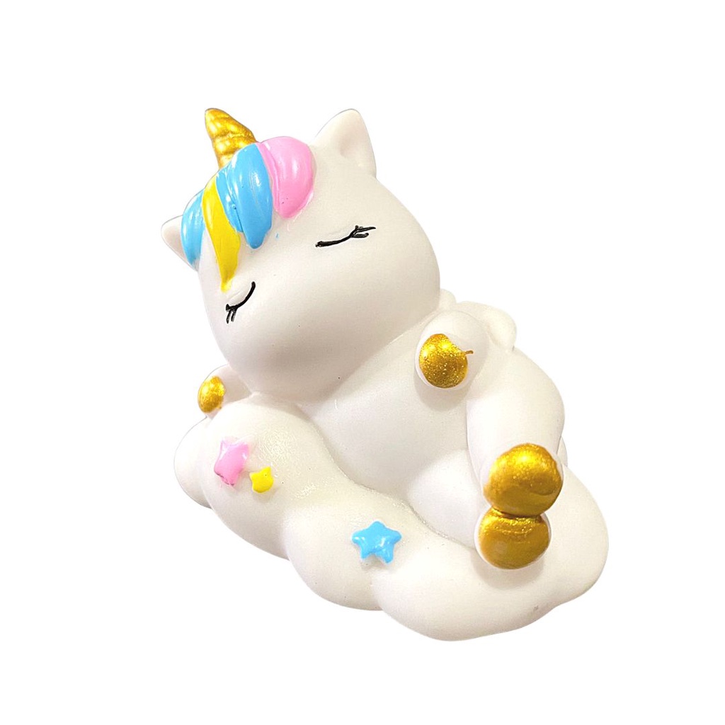 1pcs decoración de pastel de unicornio para dormir - decoración de pastel  de unicornio | Shopee Colombia