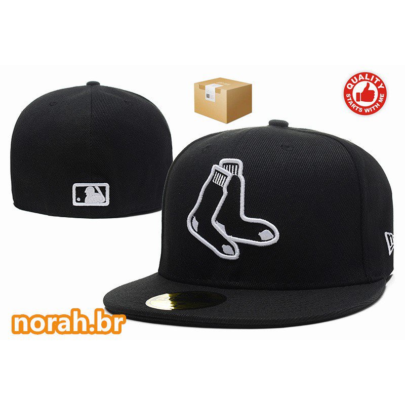 Gorras Mlb Boston Red Sox fitted Cap Homens Mulheres 59fifty Gorra Cerrada Completa Esportes New Era Sombreros Topi QJXR #5