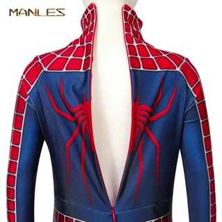 Image of thu nhỏ Spider Man 2 Disfraz Niños Spiderman Traje En Película Tobey Para De Halloween #3