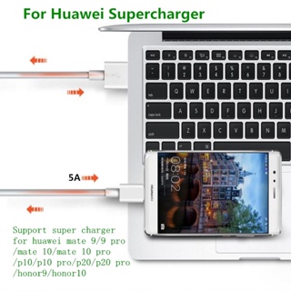 Image of thu nhỏ Cable Original 100/200CM SuperCharge Tipo C 5A Datos De Carga Rápida USB-Para Huawei P30 P20 Pro Nova 5T 5 5i Honor 30 20 #1