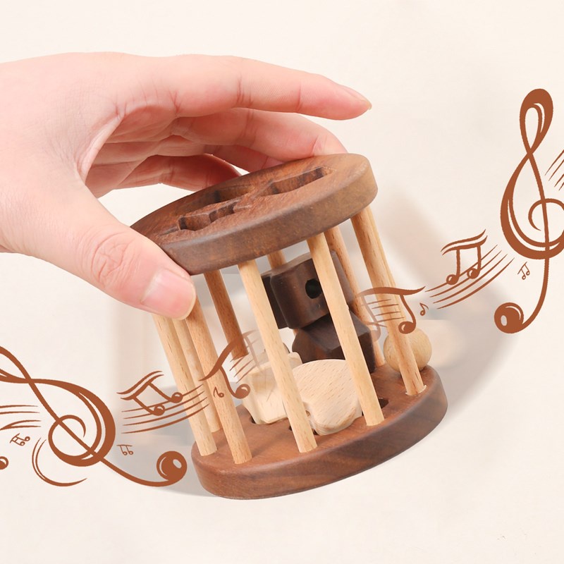 Sonajas De Madera Para Jardín De Infantes De Cajas De Enhebración Montessori Juguete Educativo Temprano 3d Juego De Rompecabezas Para Hilo Regalos Para Niños #10