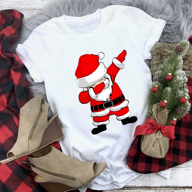mercancía de calidad Diseño y entusiasmo de la moda Compra ahora Regalo  Navidad Tee Sombrero del Invierno Grabmybits-Damas Camiseta de dibujos  animados pingüino de Navidad