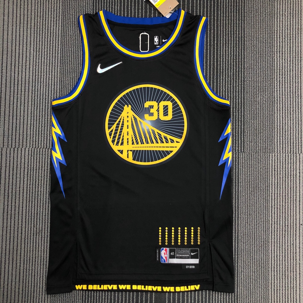 Sedante lazo Loza de barro Golden State Warriors Curry no . 30 2021-22 Camiseta Negra N-B-A 75th k5nm  | Shopee Colombia