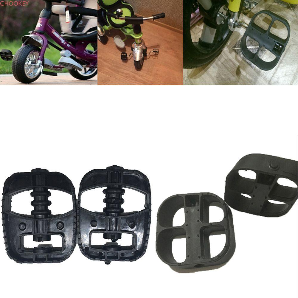 CHOOKEY 1 Par De Pedales De Bicicleta Herramienta De Ciclismo De Plástico Triciclo Para Niños