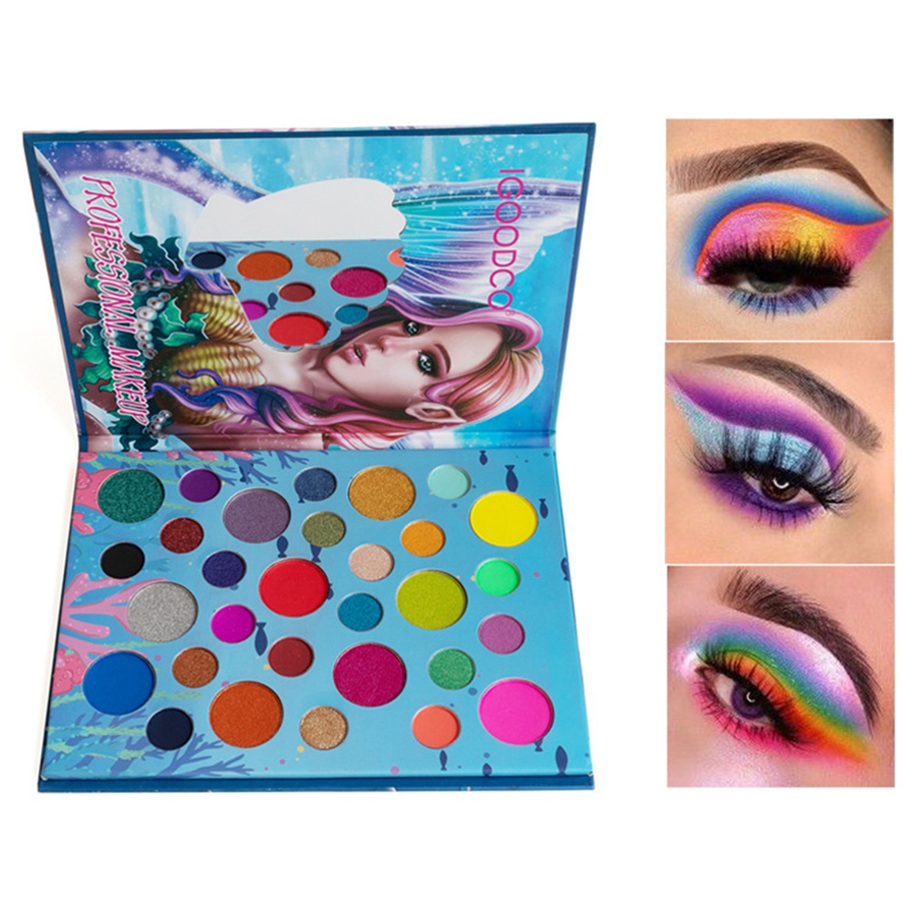 Paleta De Sombras De Ojos De 30 Colores Mate Brillo Brillante Salvajes De  Larga Duración Maquillaje Profesional Sombra | Shopee Colombia