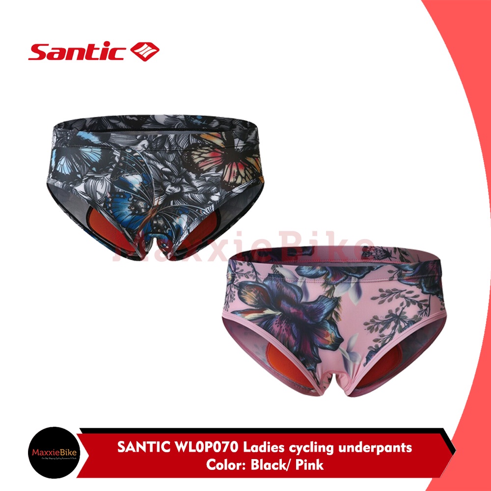 Santic WL0P070 acolchado bicicleta ropa interior ciclismo cortos | Shopee Colombia