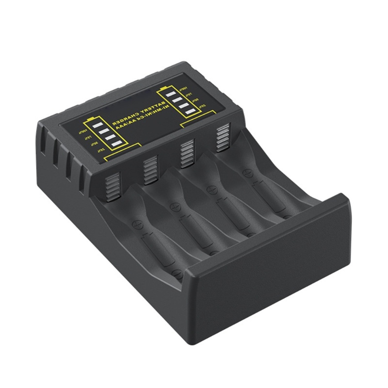 Image of Boom 4 Ranuras aa/aaa Cargador USB Tipo C 5V Para Baterías Recargables #5