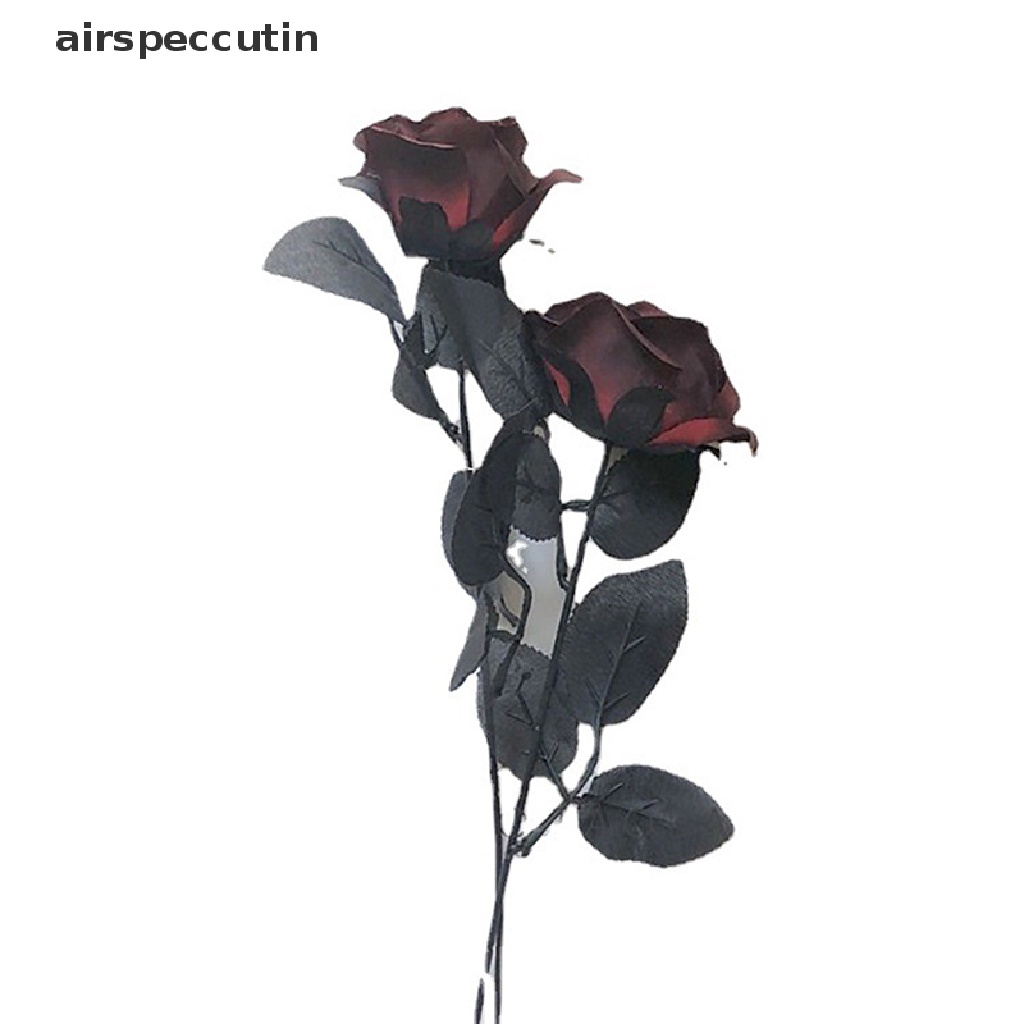 airspeccutin Flores Artificiales Rosas Negras Góticas De Simulación Valene  Roses CO | Shopee Colombia