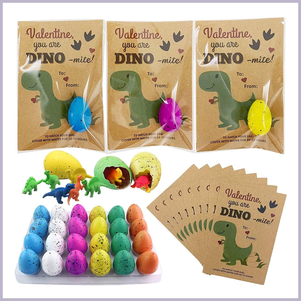 Huevo De Dino Eclosión 24 Piezas Crecen En Agua Huevos De Dinosaurio Crece  Grieta De Con Color Surtido jougco | Shopee Colombia