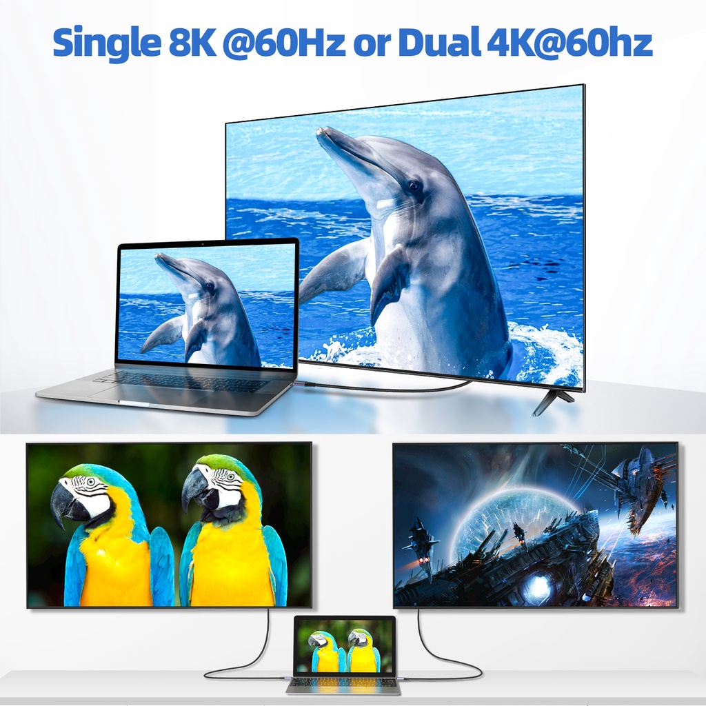 Fonken USB4.0 20Gbps Cable Magnético Tipo C PD100W Carga Rápida USB A 8K 60Hz Transmisión De Vídeo Thunderbolt 3 De Datos Para Teléfono Portátil