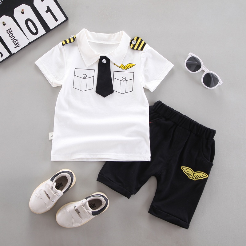 Verano Recién Nacido Bebé Niño Caballero Traje Camisa Blanca Contie +  Romper + Pantalones Cortos Conjunto De Ropa Formal Para Niños | Shopee  Colombia