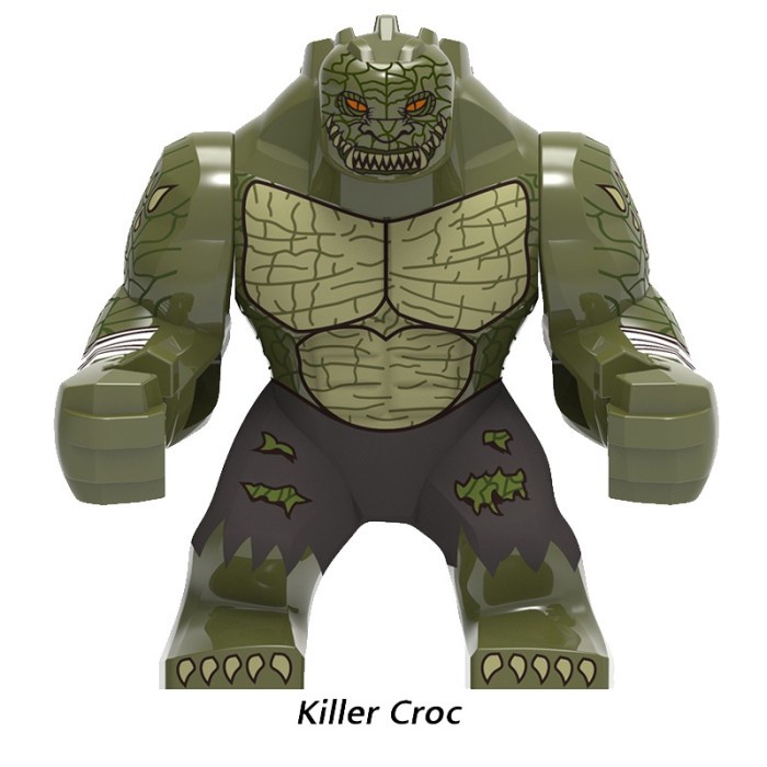 Lego Killer cocodrilo héroe minifigura DC Batman Flash Alien Woody Buzz Kai  | Shopee Colombia