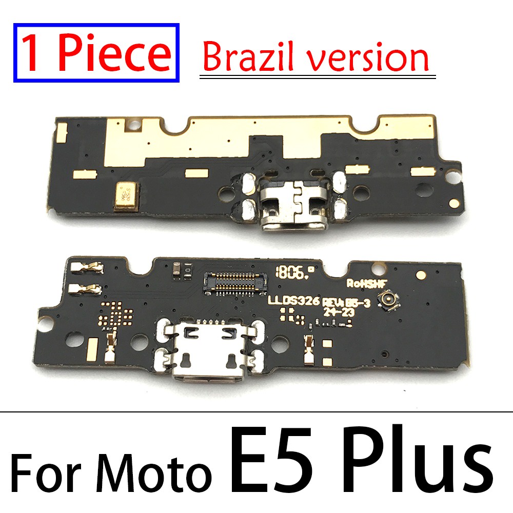 Image of Puerto De Carga USB Cable Flex Para Motorola Moto E3 E4 E4T E4 E6 E7 Plus E5 E6 Play Go E6s Dock Conector Tablero Del #7