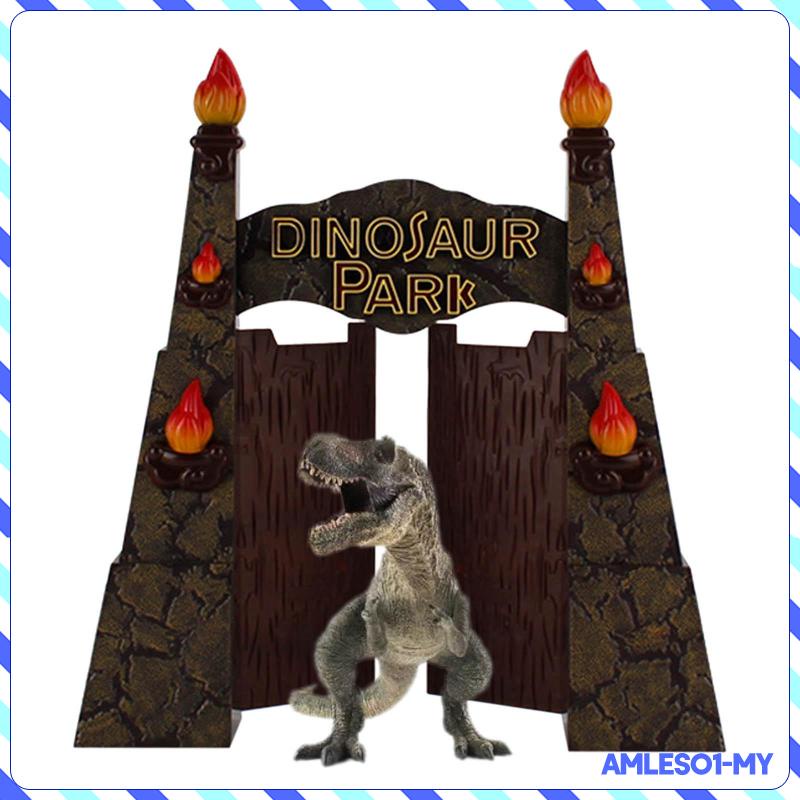 AmlesoaeMY] Marco De Puerta De Fondo De Entretenimiento Parque De Dinosaurios  Para Niños Fiesta De Cumpleaños | Shopee Colombia