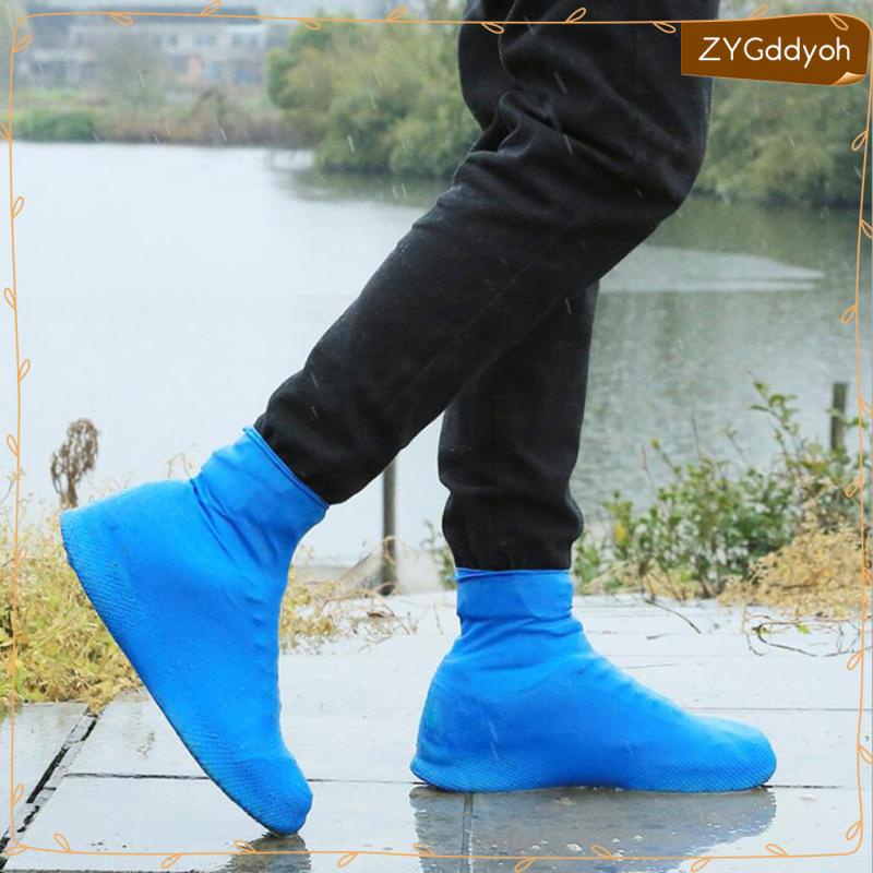 impermeable zapatos de lluvia cubierta al aire interior antideslizante botas cubre para | Shopee Colombia