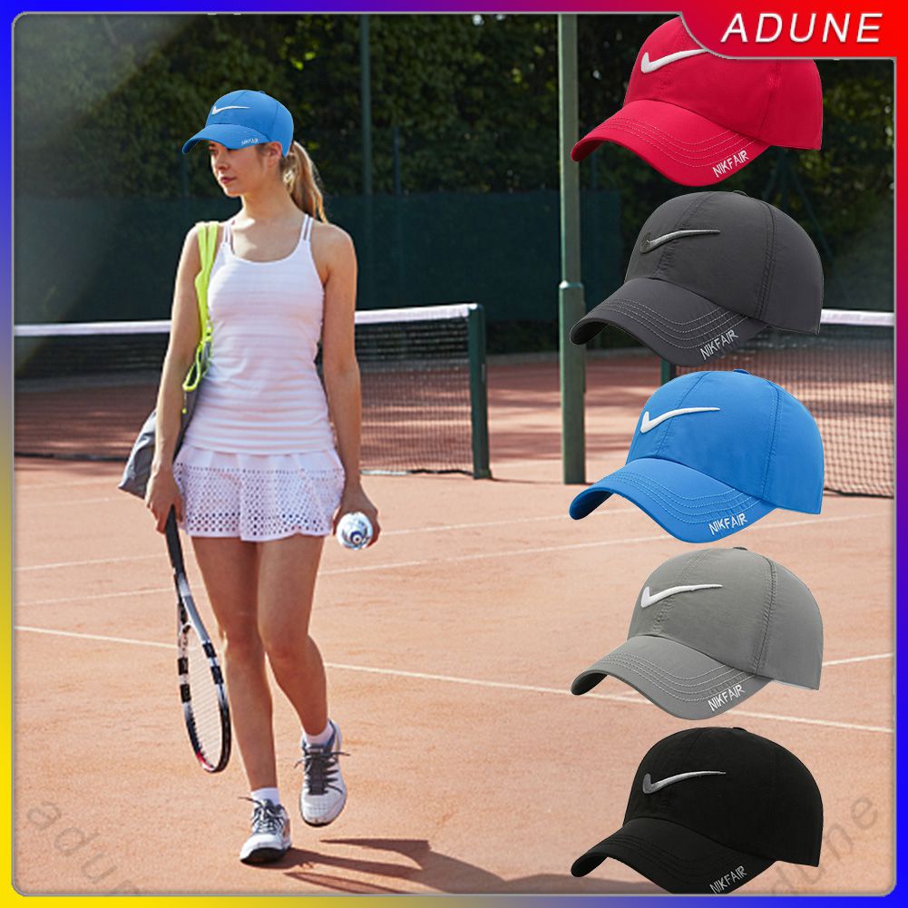 Image of Gorro de visera Nike, gorra transpirable de secado rápido, gorra de béisbol deportiva para hombres y mujeres (adune) #0
