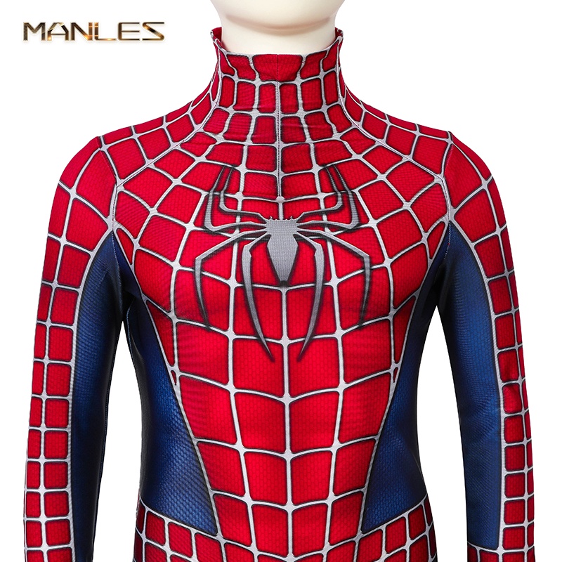 Spider Man 2 Disfraz Niños Spiderman Traje En Película Tobey Para De Halloween