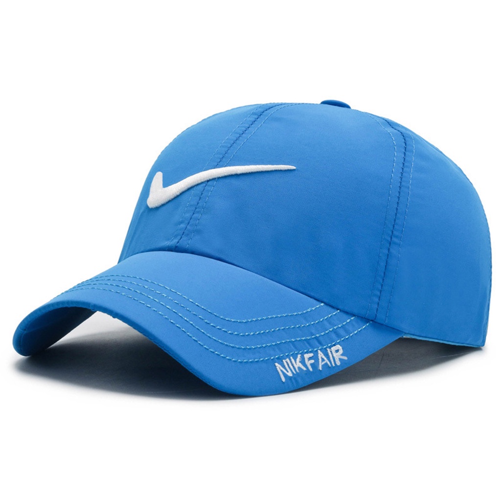 Image of Gorro de visera Nike, gorro de secado rápido, sombrero de sol cómodo y transpirable para mujeres y hombres (adune) #4