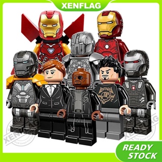 Image of Marvel Superhero Iron Man War Machine (Compatible Con Lego) Muñeca Miniatura Bloque De Construcción Ensamblado Juguete De Regalo