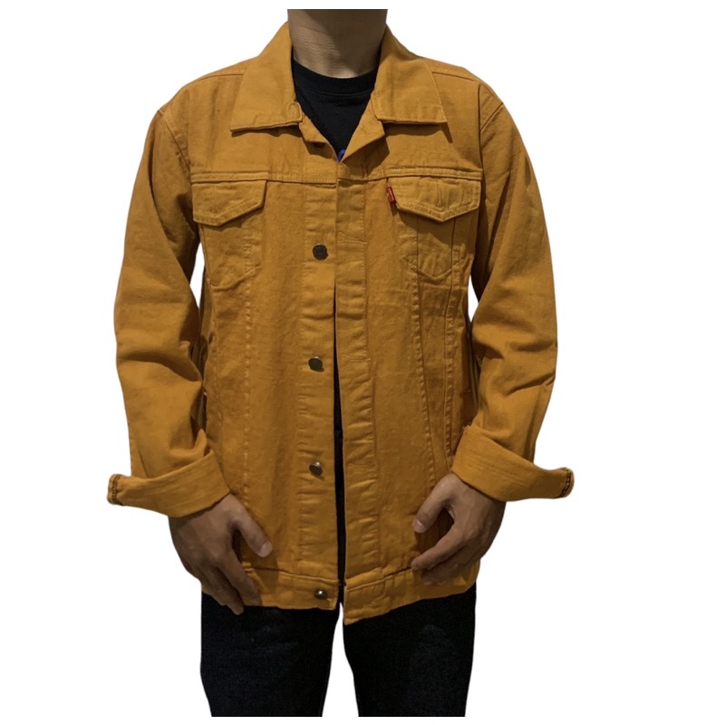 Montaña Kilauea Ajustamiento Cinco Chaqueta vaquera para hombre chaqueta de mezclilla para hombre chaqueta de  mostaza amarilla para hombre chaqueta de mezclilla más reciente 2023 |  Shopee Colombia