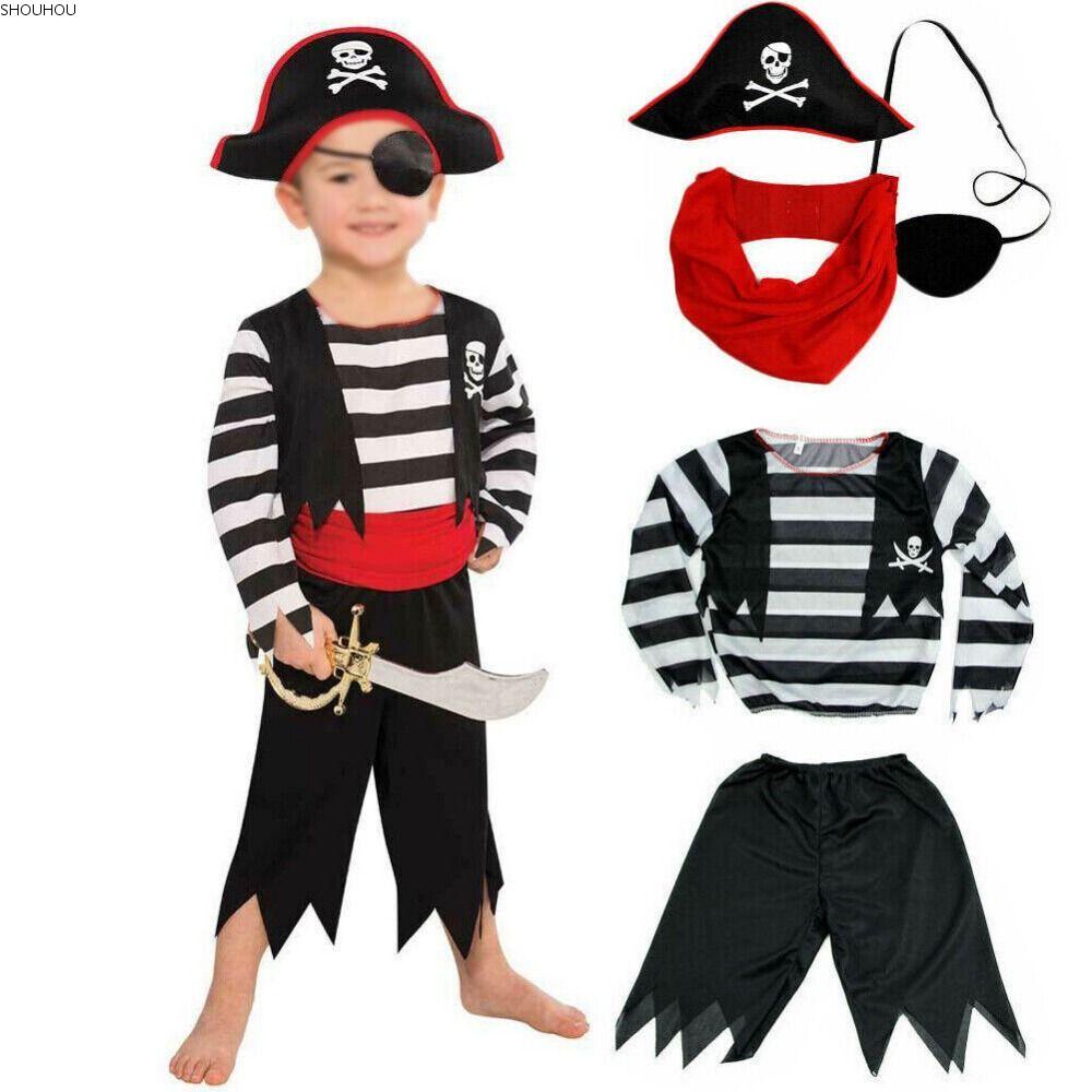 Disfraz De Pirata SHOUHOU Lindo Regalo Disfraces Y Accesorios Ropa Caribeña  | Shopee Colombia