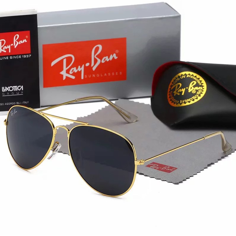 Gafas Sol Ray/Ban Polarizadas Piloto retro Hombres Y Mujeres | Shopee Colombia