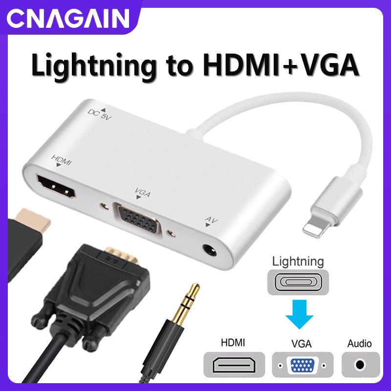 Adaptador Ipad Hdmi Tv Adaptador Lightning A HDMI Para IPhone