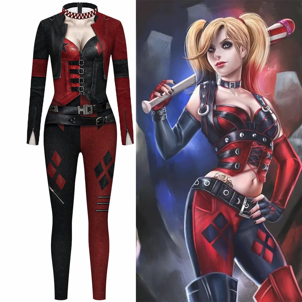 disfraces harley quinn Colombia, Mejores Ofertas julio 2024 | Shopee  Colombia