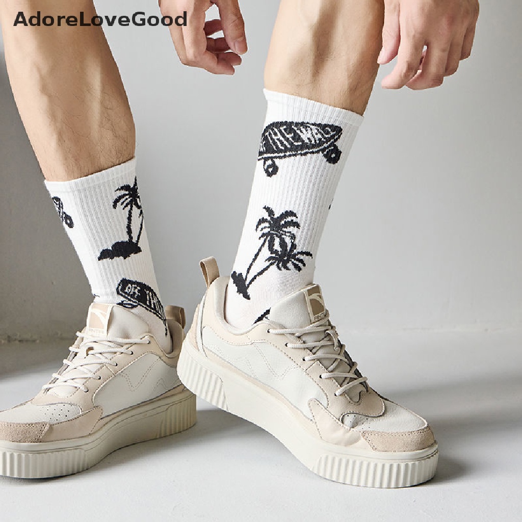 AdoreLoveGood Calcetines Divertidos Para Hombre Hip Hop Harajuku Esqueleto De Dibujos Animados Fútbol Animal Cerveza Comida Feliz Algodón Nueva ALD | Shopee Colombia