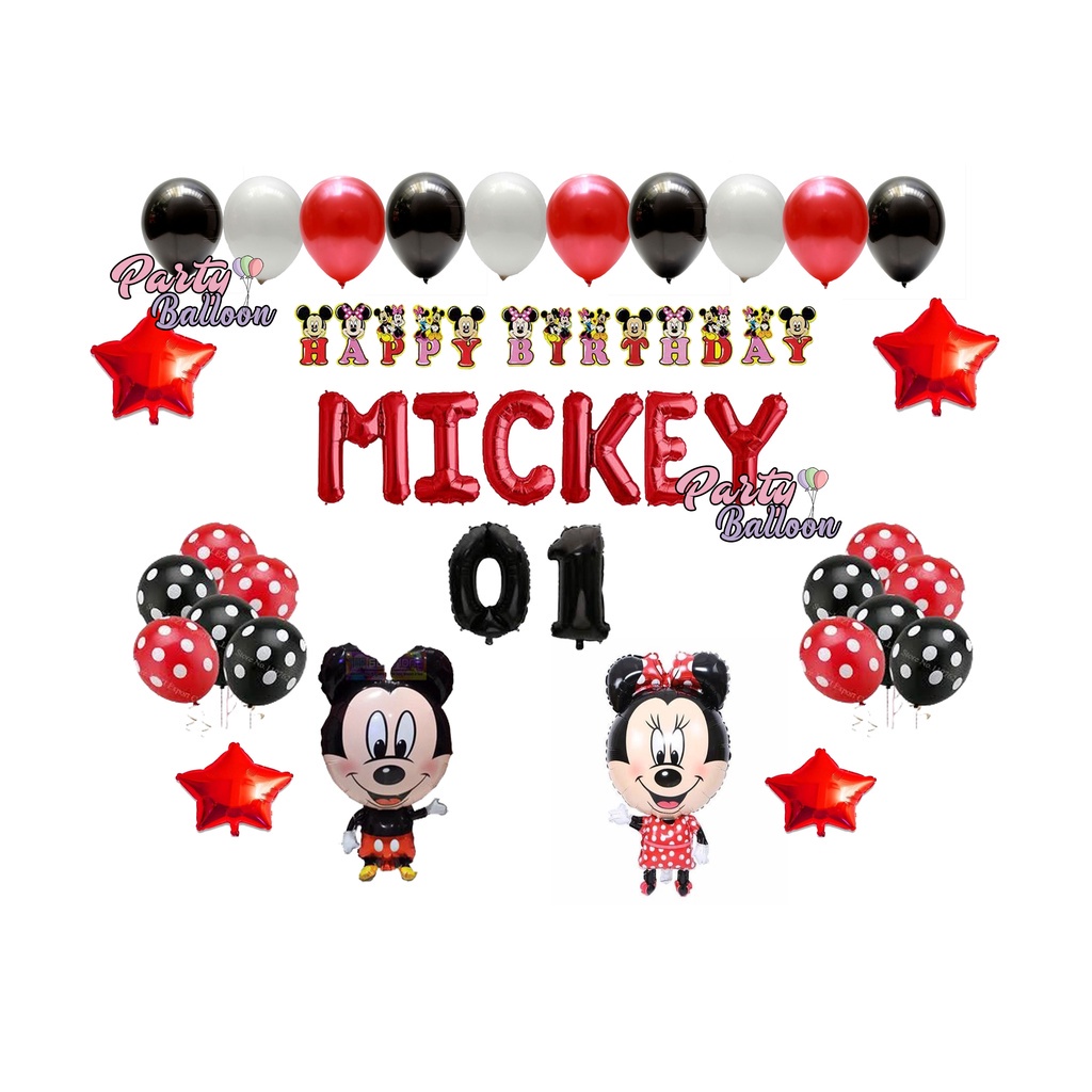 fiesta de cumpleaños mickey mouse Ofertas En Línea, 2024 | Shopee Colombia