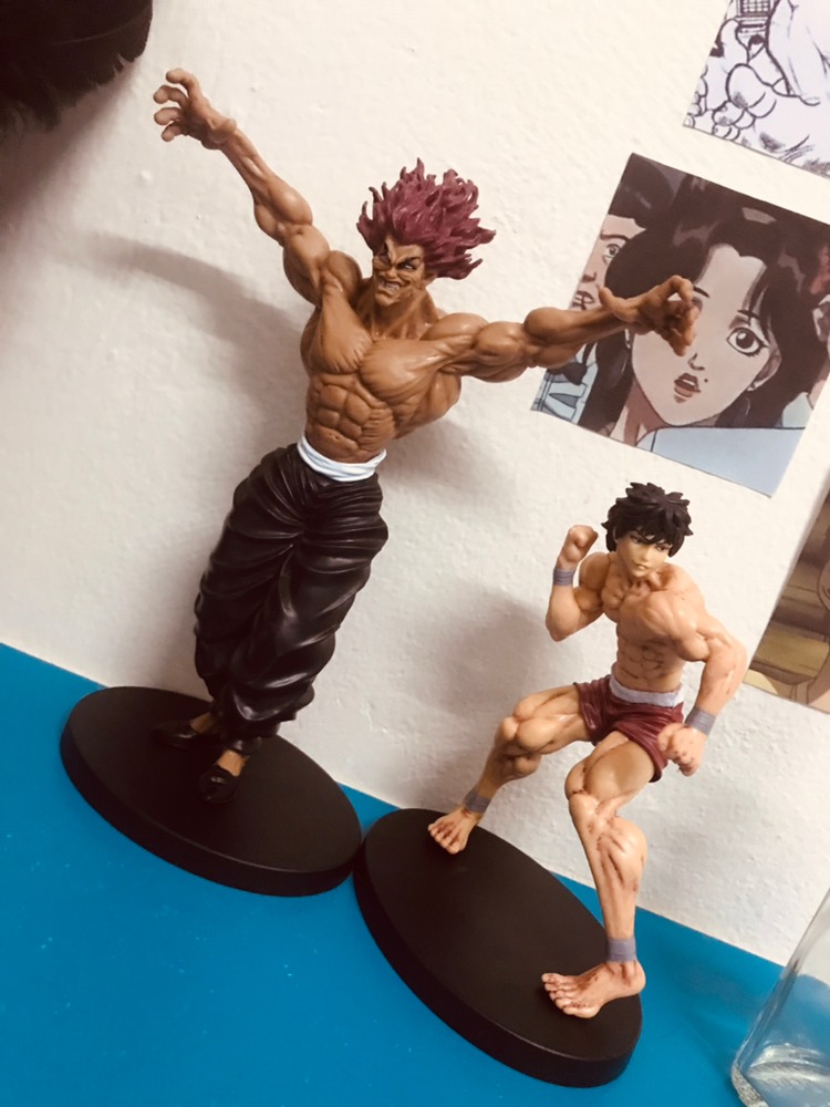 Anime Baki Stand Cosplay Acrylic Figure Hanma Baki Hanma Yujiro Retsu Kaioh  Plate Desk Decor Fans Collection Prop Gift